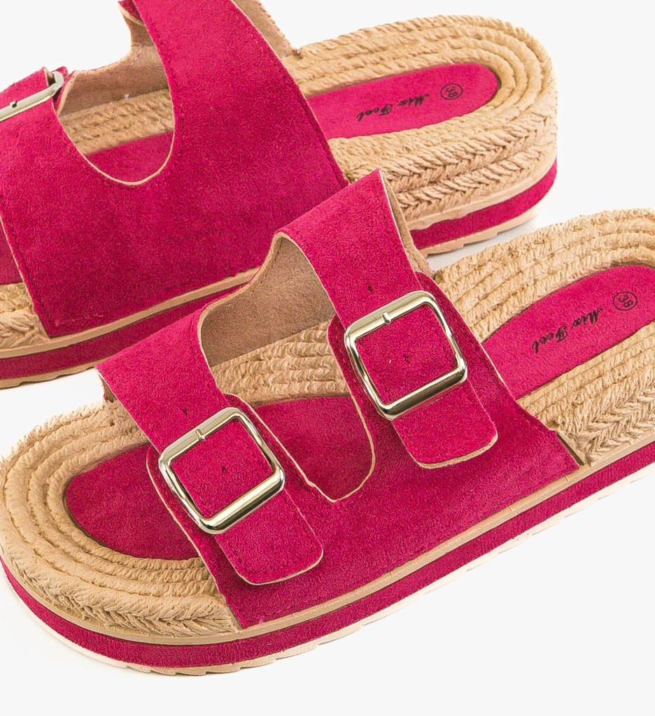 Papuci dama Roshun Fuchsia - 4 | YEO