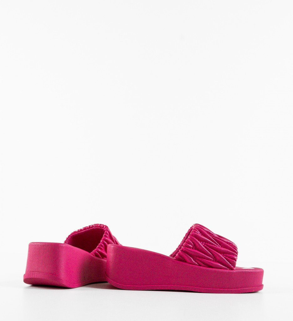 Papuci dama Torne Fuchsia - 4 | YEO