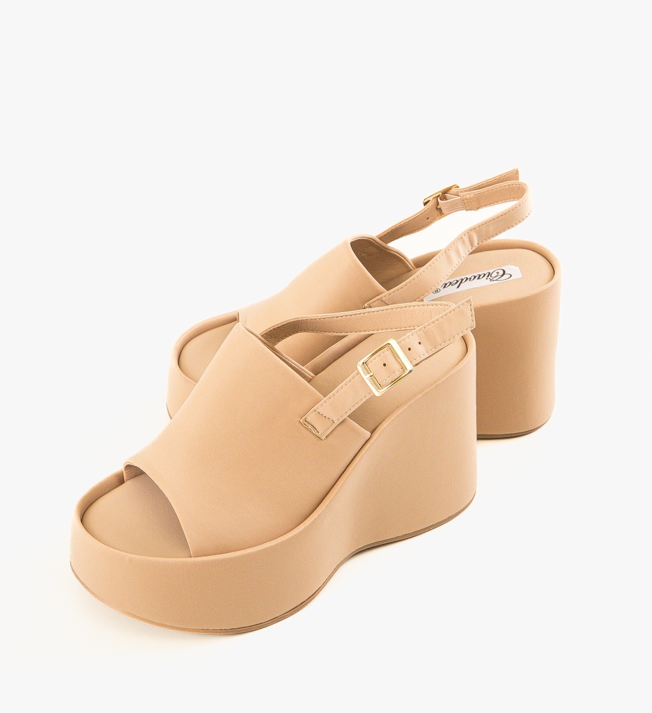 Platforme dama Haydn Bej - 4 | YEO