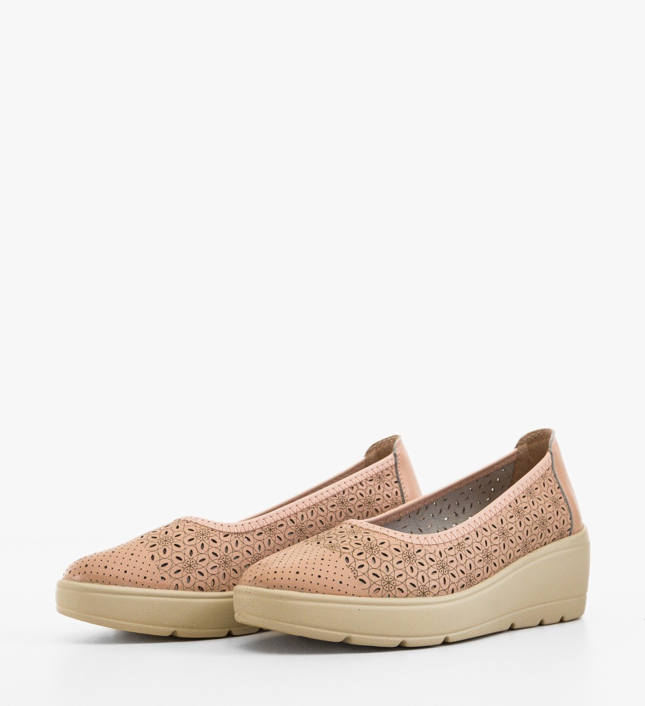 Platforme dama Kamiz Roz - 4 | YEO