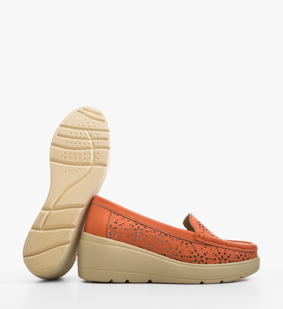 Platforme dama Myzy Portocalii - 3 | YEO