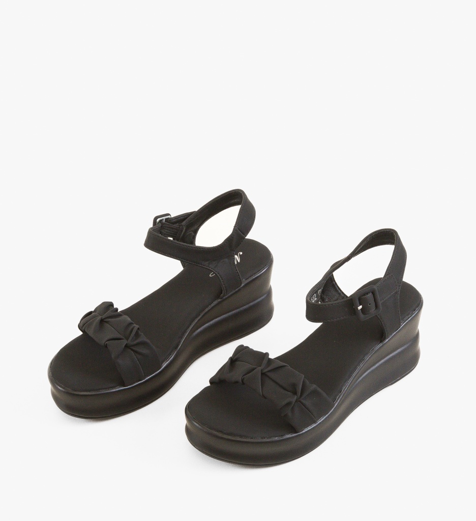 Platforme dama Nuska Negre - 2 | YEO