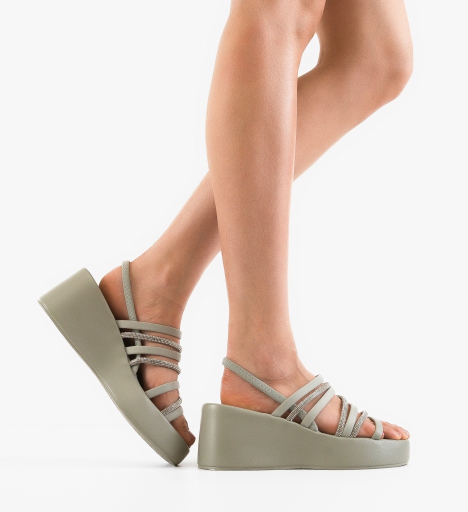 Platforme dama Popry Albastre - 1 | YEO