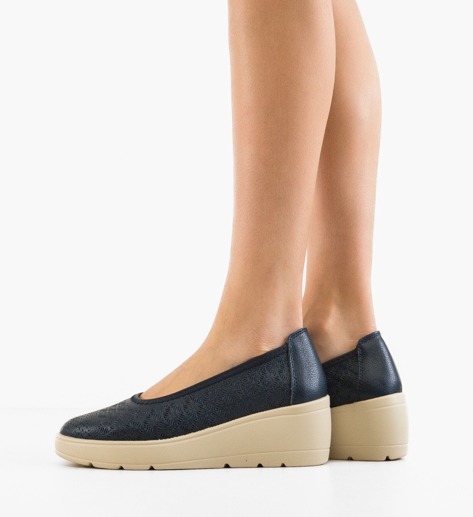 Platforme dama Zytako Bleumarin - 1 | YEO