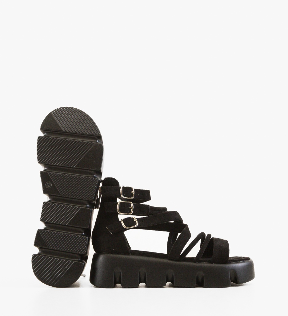 Sandale dama Aritsia Negre - 2 | YEO