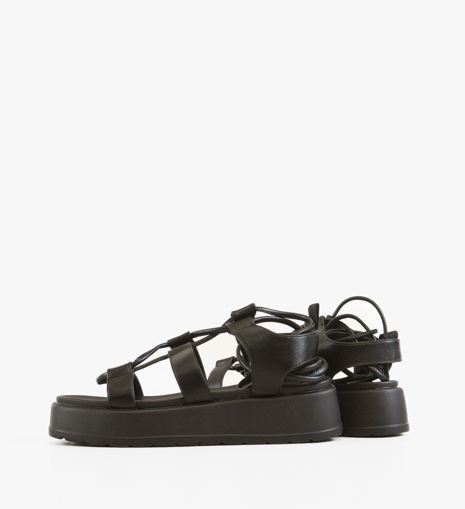 Sandale dama Barnab Negre - 4 | YEO