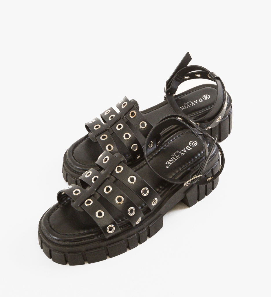 Sandale dama Bruce Negre - 4 | YEO