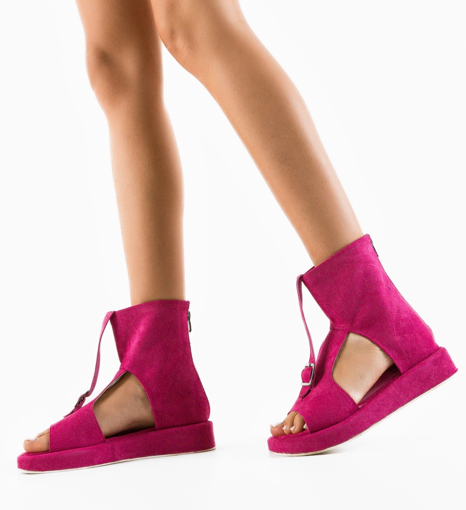 Sandale dama Cresida Fuchsia - 2 | YEO