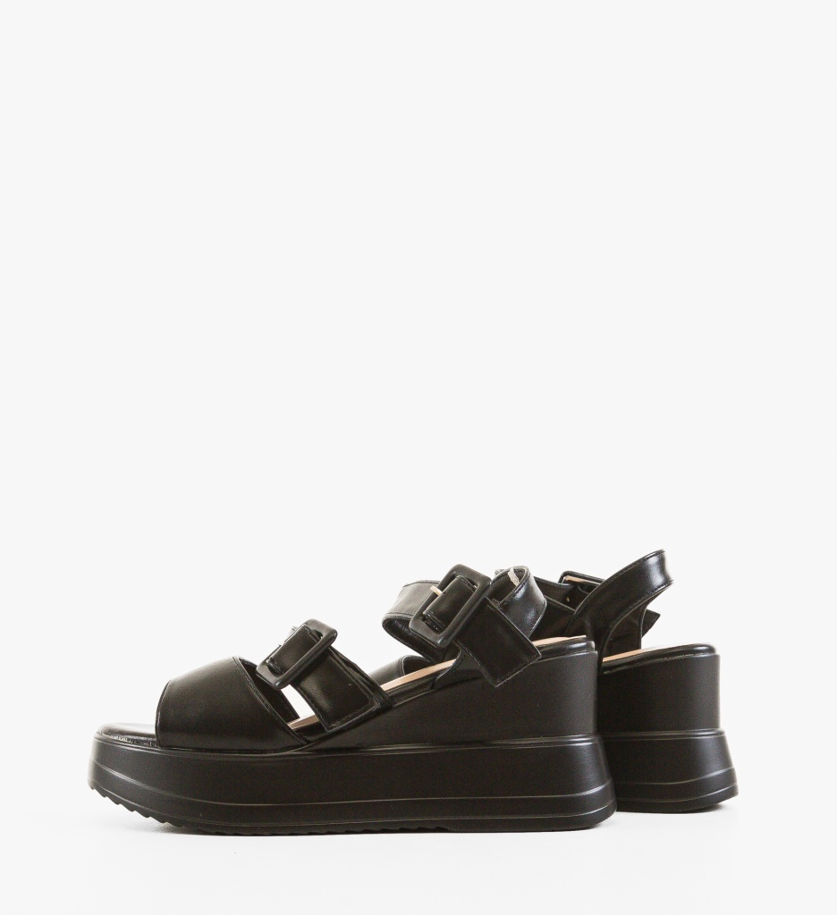 Sandale dama Evans Negre - 3 | YEO