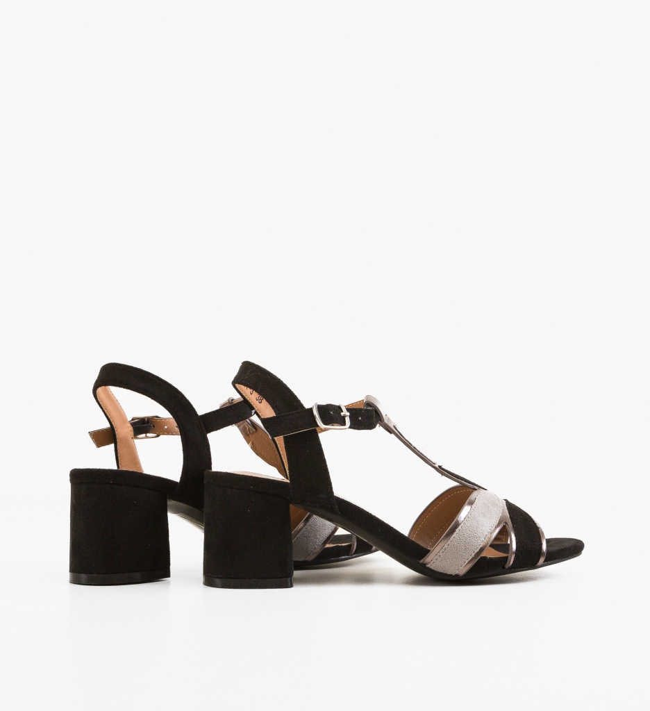 Sandale dama Hilland Negre - 3 | YEO