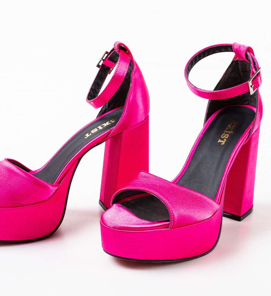 Sandale dama Katina Fuchsia - 5 | YEO