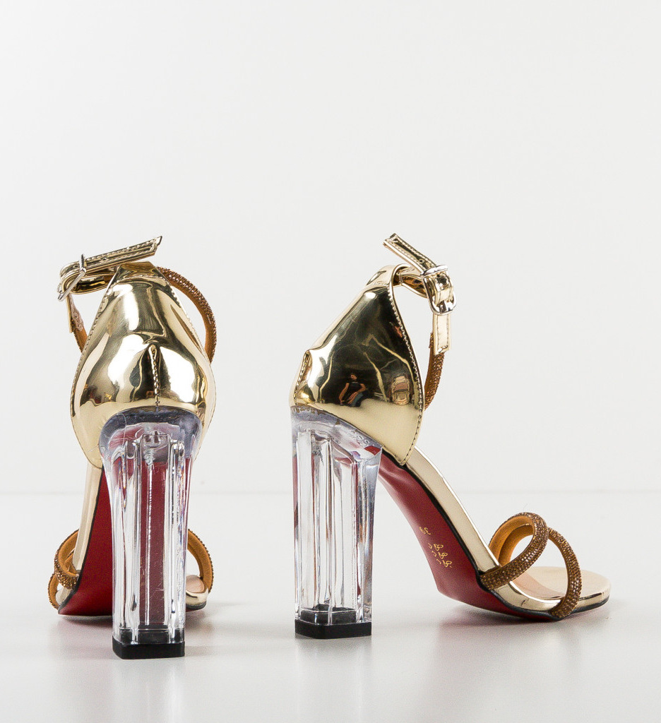 Poze Sandale dama Kimir Aurii depurtat.ro 