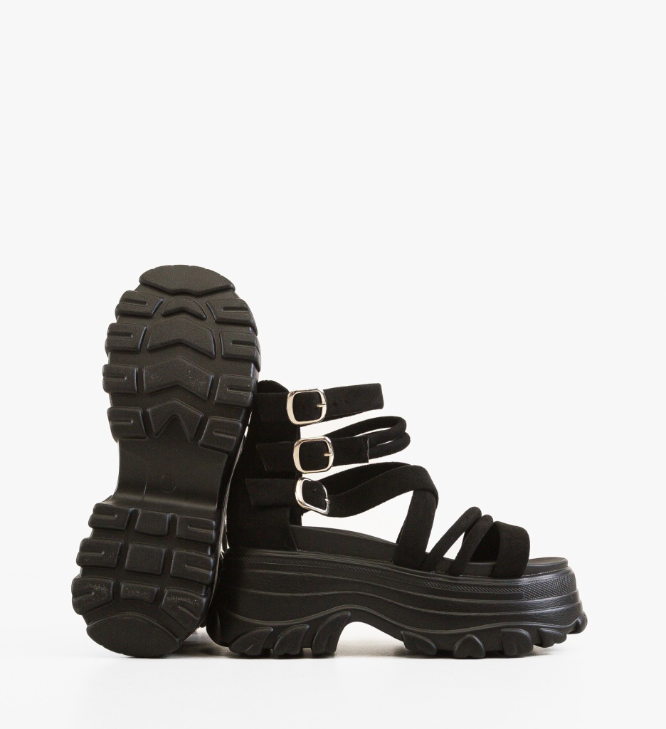 Sandale dama Neyka Negre - 2 | YEO