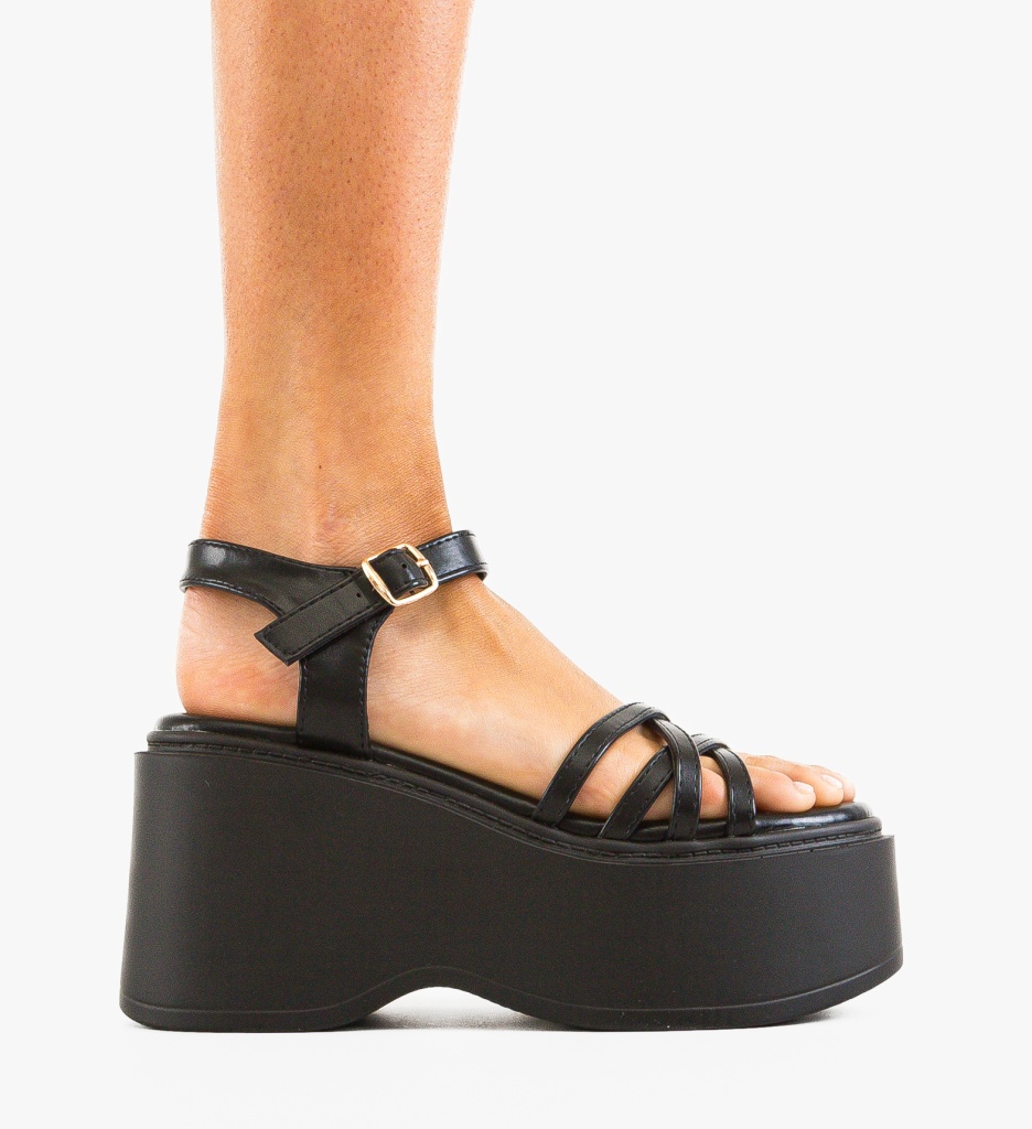 Sandale dama Porter Negre - 1 | YEO