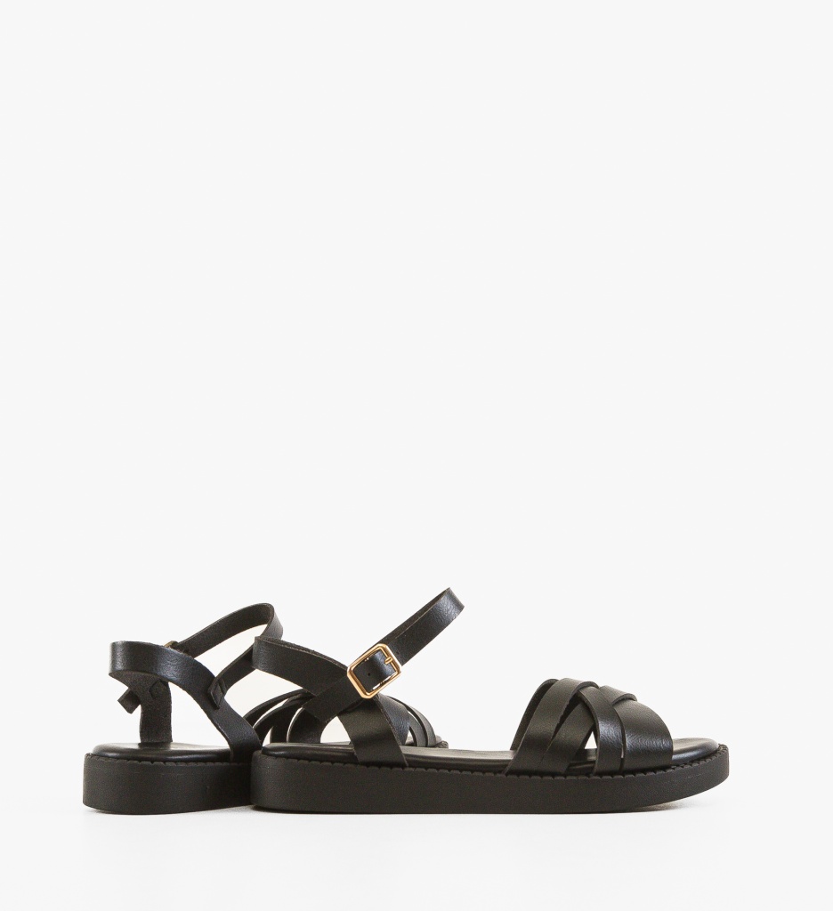 Sandale dama Sobor Negre - 3 | YEO