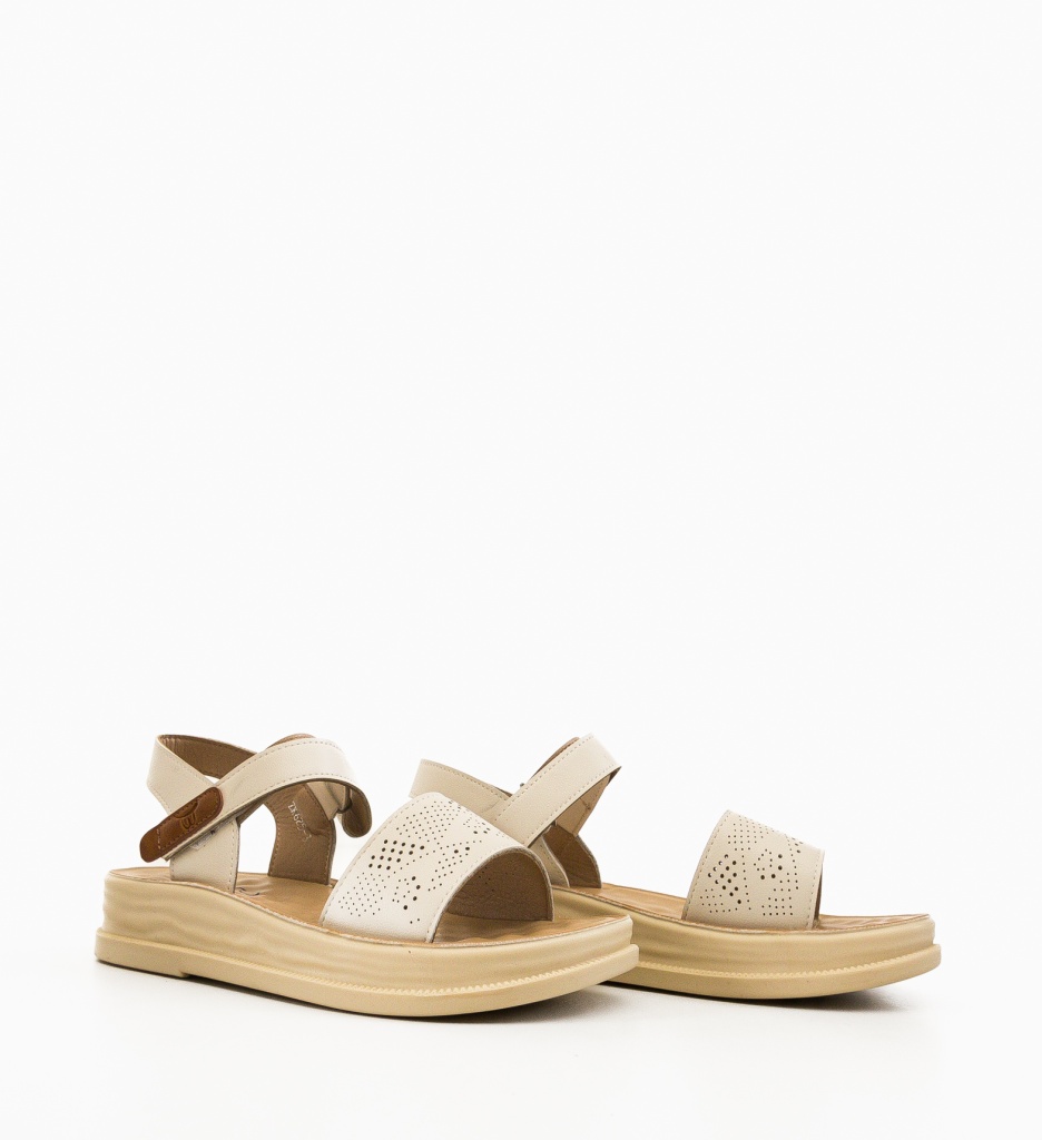 Sandale dama Willy Bej - 5 | YEO