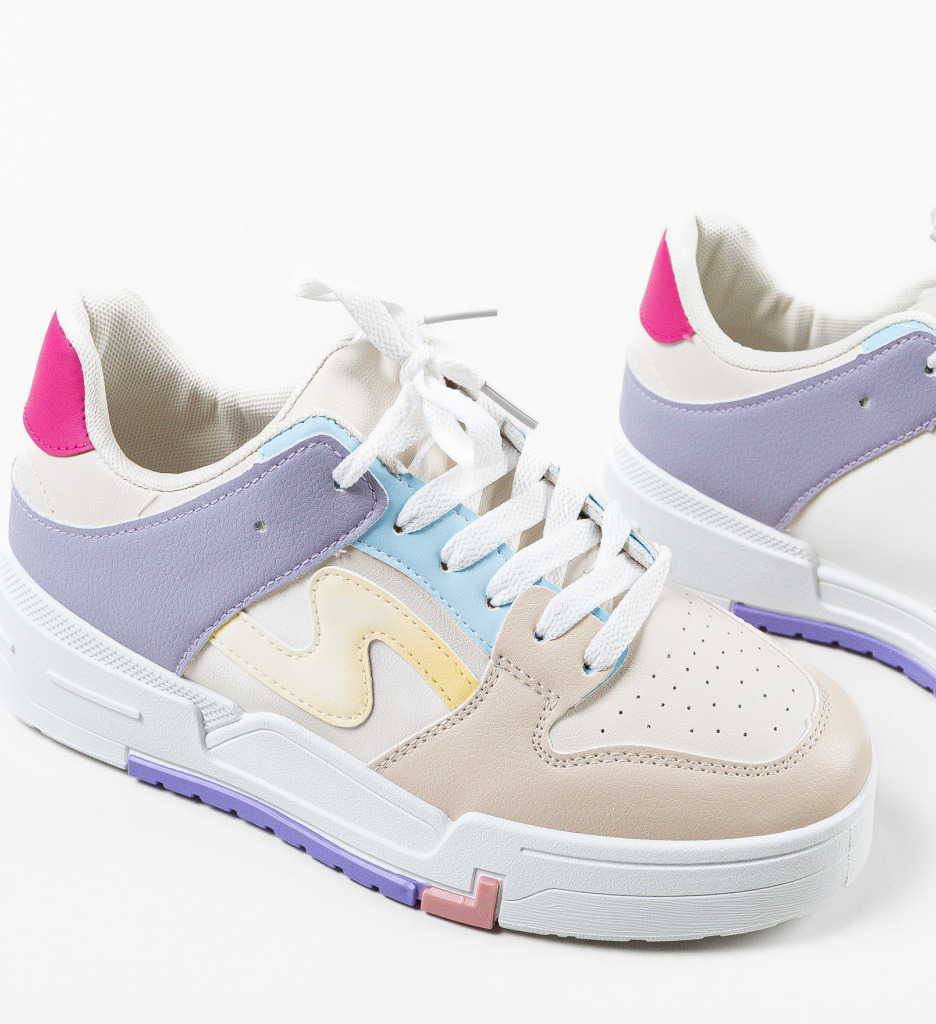 Poze Sneackers dama Kobi Bej depurtat.ro 
