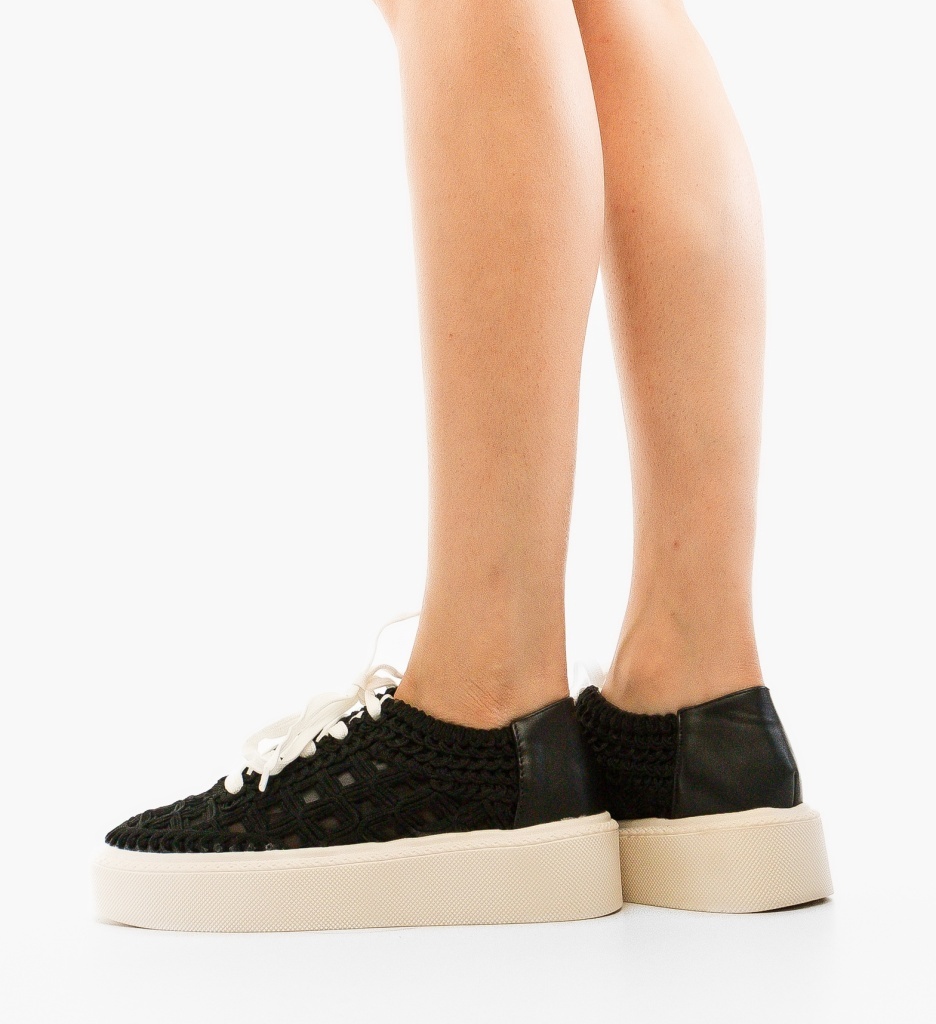 Sneakers dama Aihao Negri - 2 | YEO
