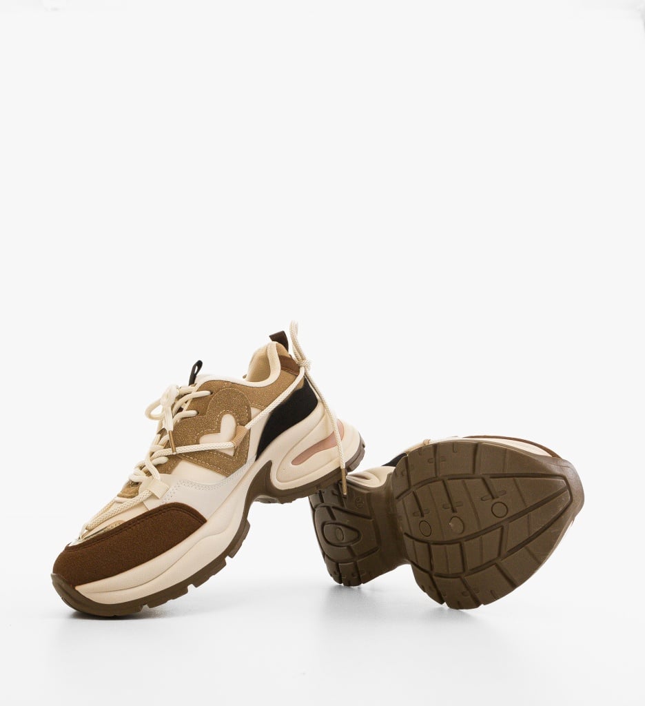 Sneakers dama Arjun Khaki - 5 | YEO