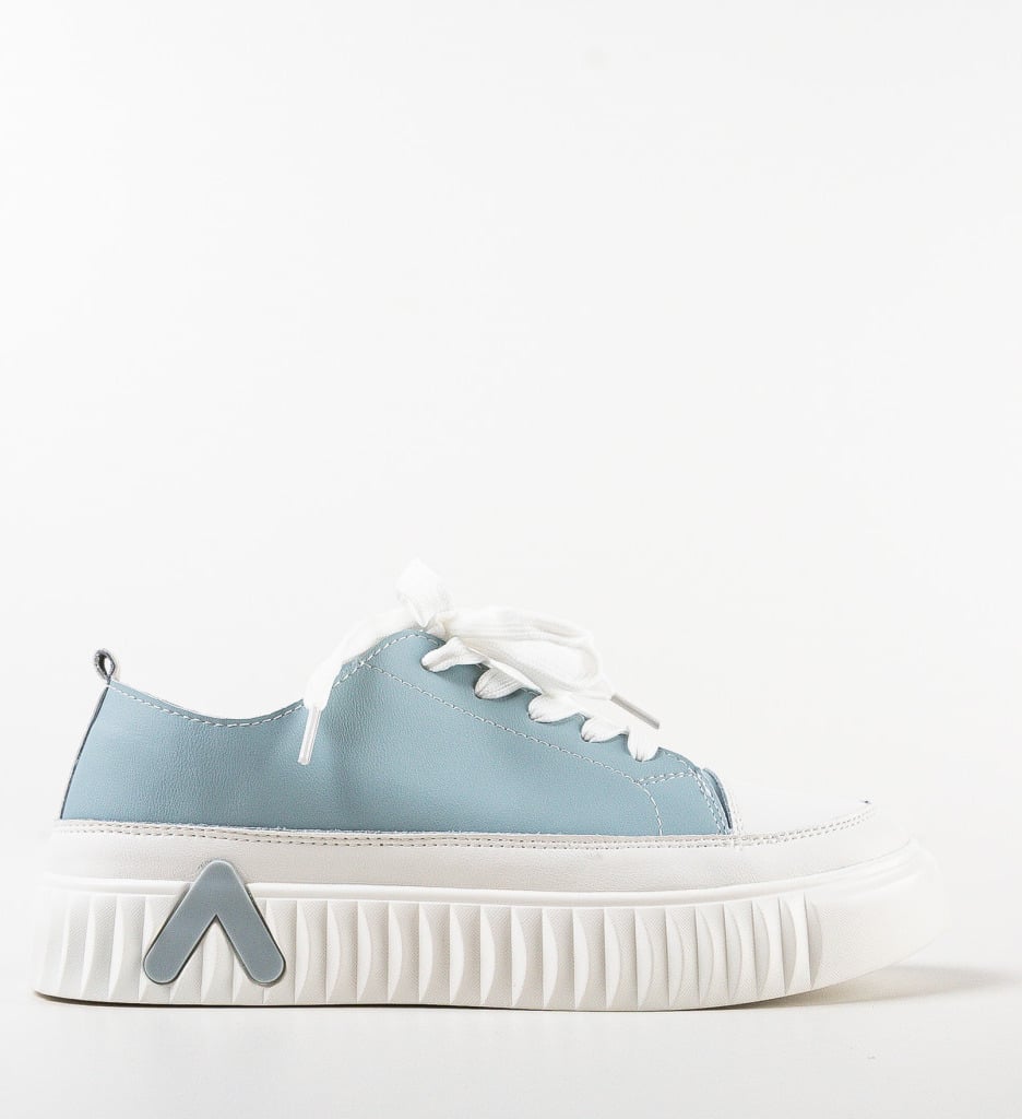 Sneakers dama Colon Albastri - 4 | YEO