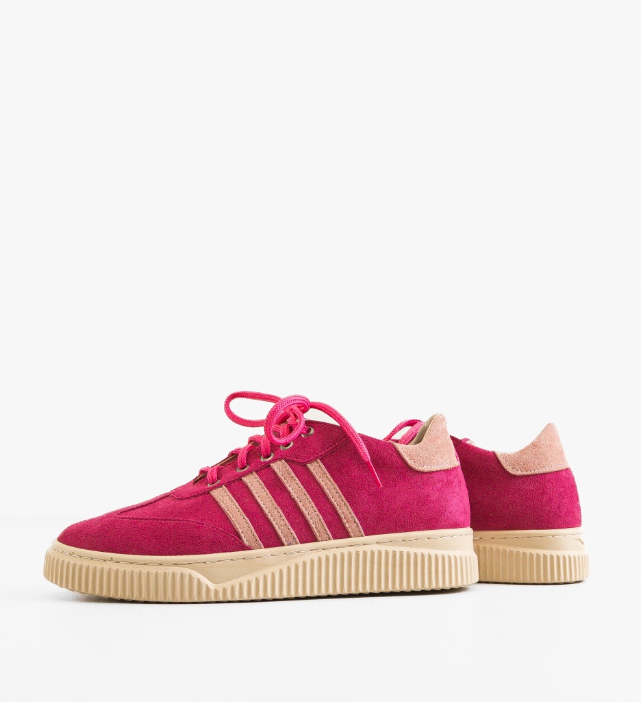 Sneakers dama Crimson Fuchsia - 4 | YEO