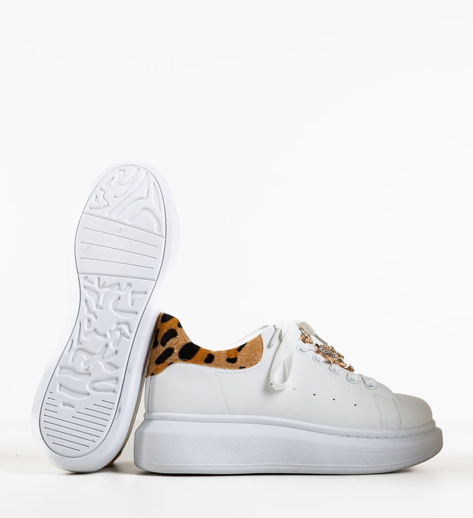 Sneakers dama Devin Leopard - 4 | YEO