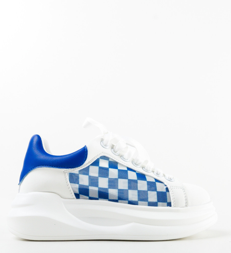 Sneakers dama Domas Albastri - 3 | YEO