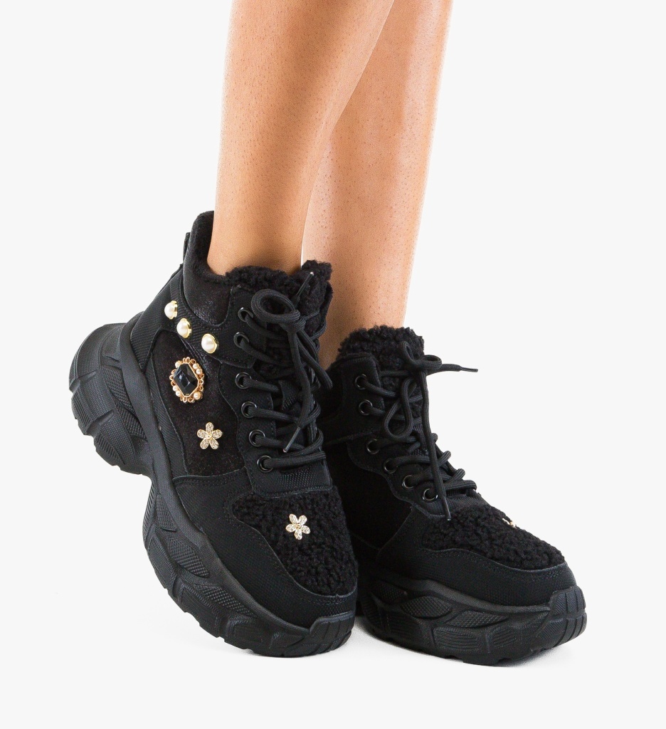 Sneakers dama Erbazy Negri - 2 | YEO