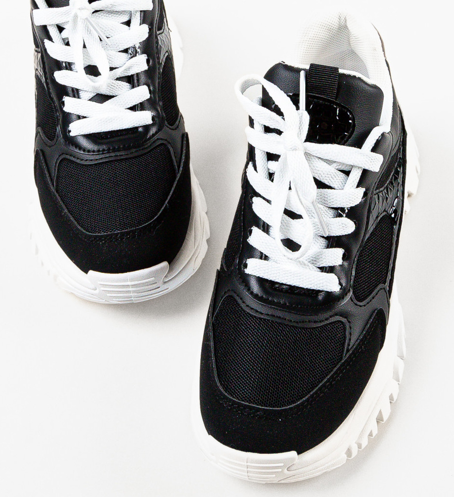 Sneakers dama Eremaz Negri - 5 | YEO