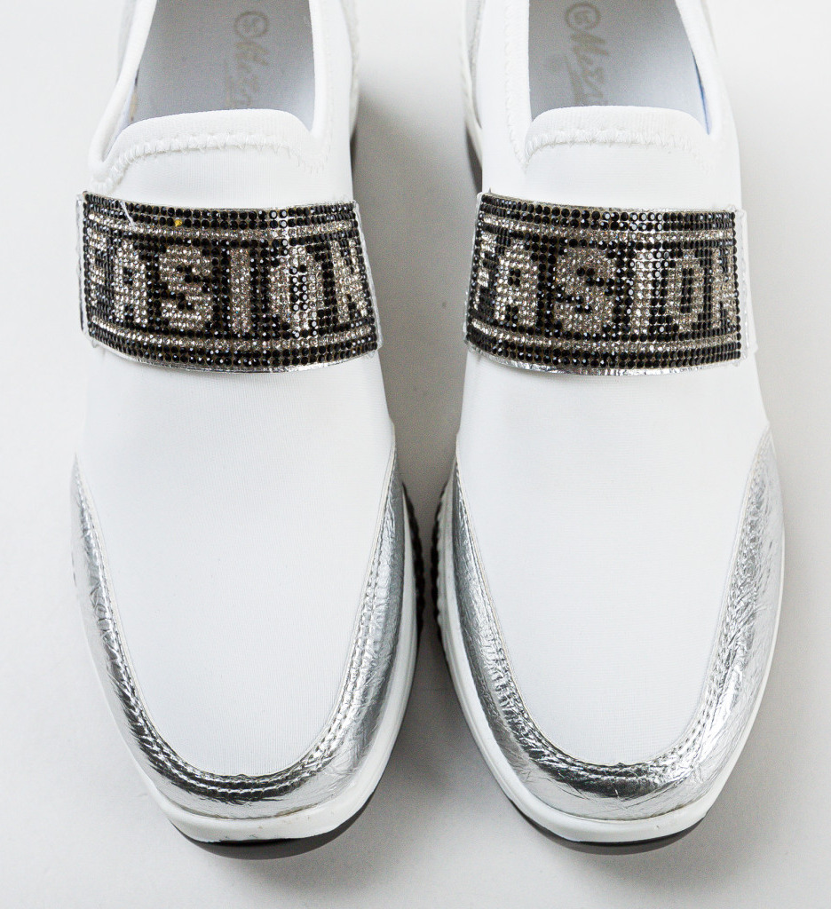 Poze Sneakers dama Fasion Albi DePurtat
