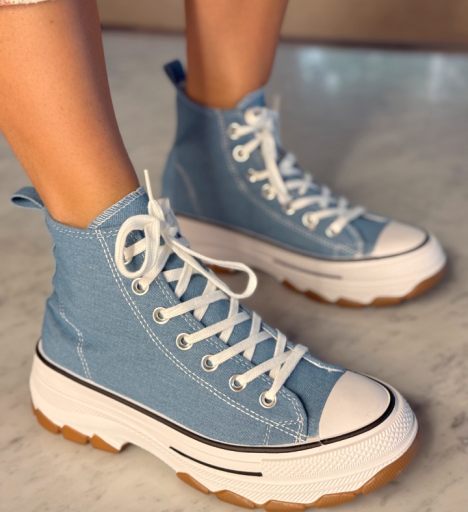 Sneakers dama Fedaz Albastri - 1 | YEO