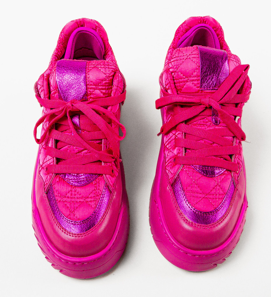 Sneakers dama Gaston Fuchsia - 5 | YEO