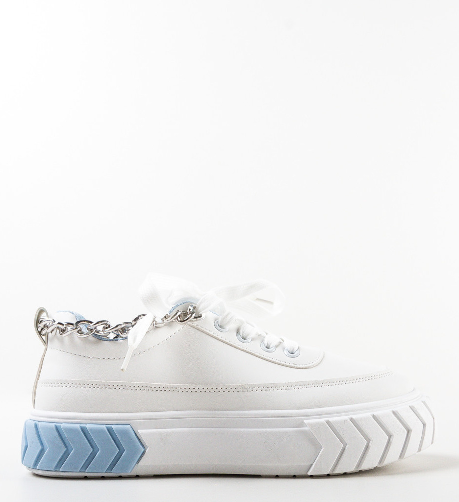 Sneakers dama Jobe Albastri - 4 | YEO