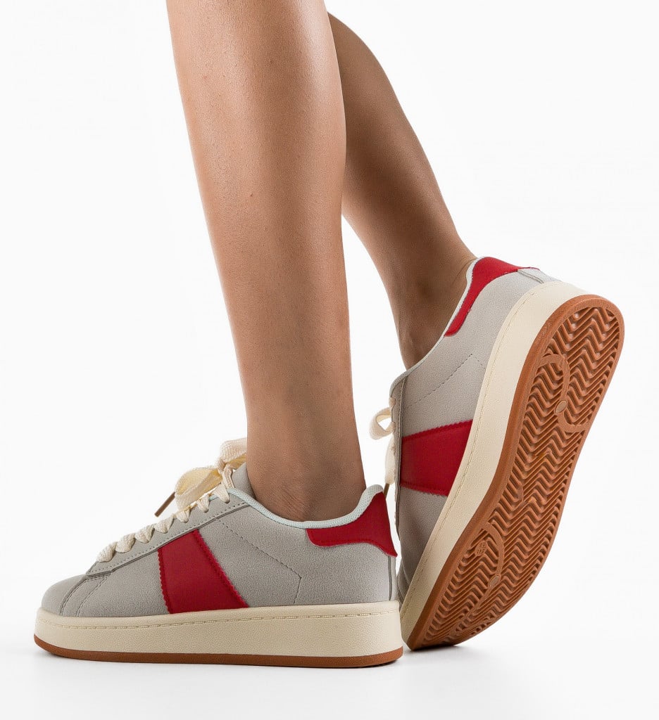 Sneakers dama Kionba Gri - 1 | YEO