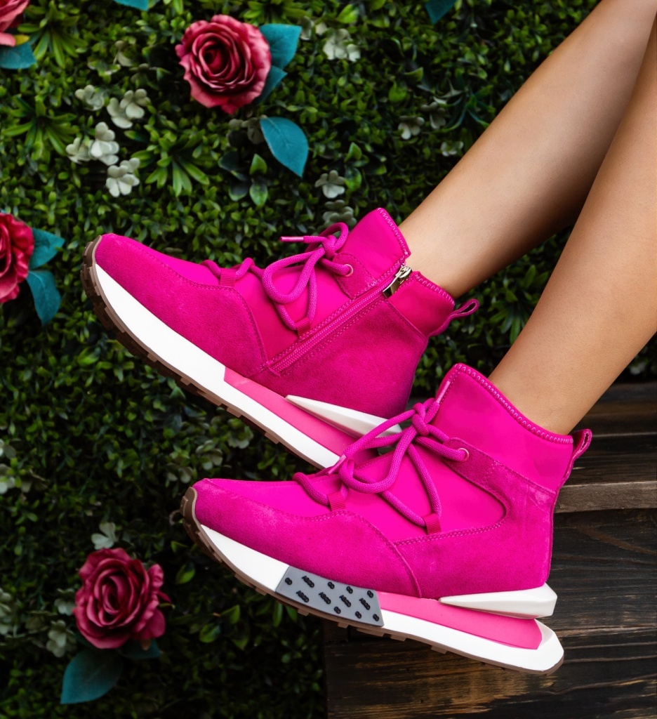 Sneakers dama Klawan Fuchsia