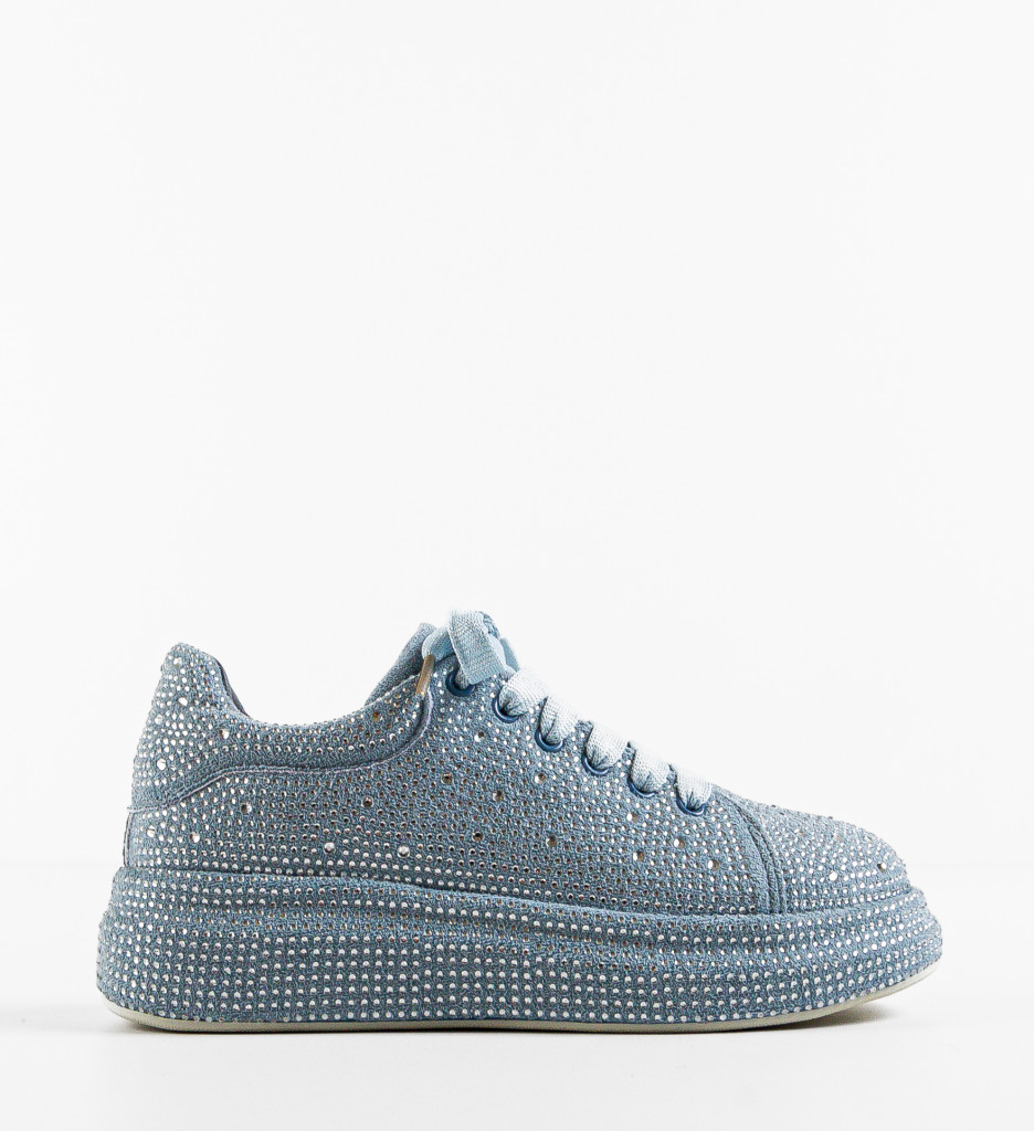 Sneakers dama Maaike Gri - 4 | YEO