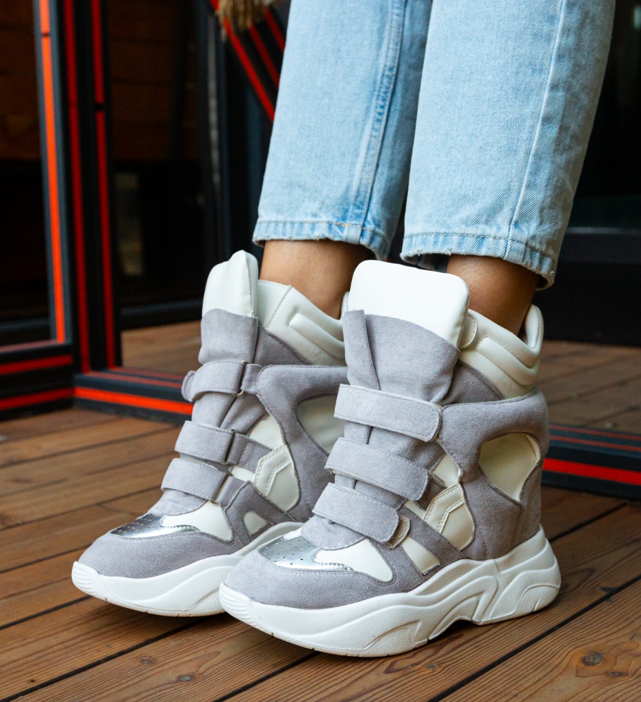 Sneakers dama Marran Albi - 5 | YEO