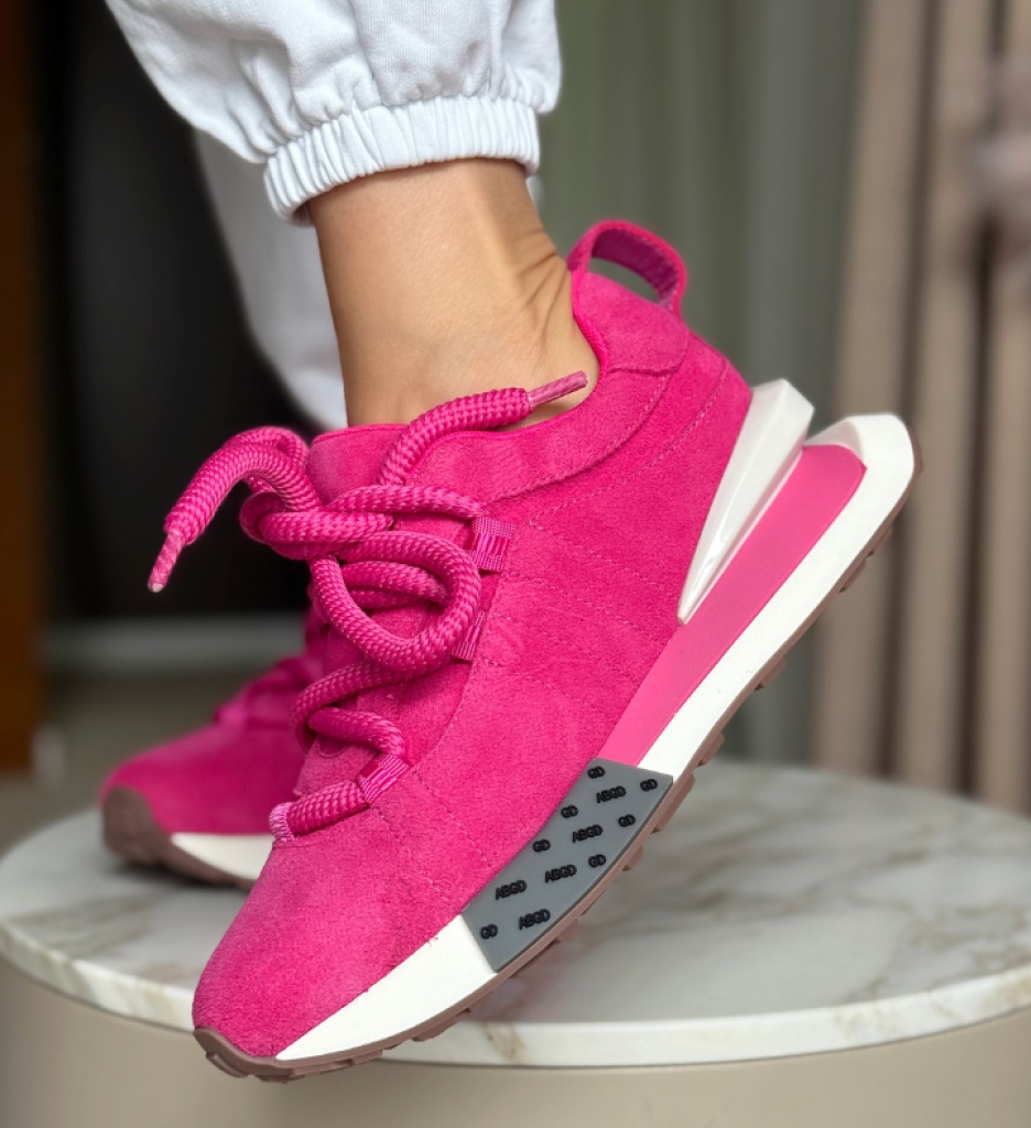 Sneakers dama Merle Fuchsia - 3 | YEO