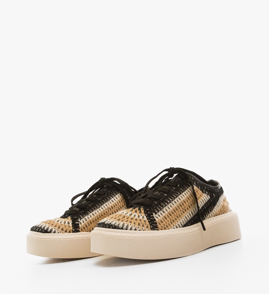Sneakers dama Reinbou Negri - 4 | YEO