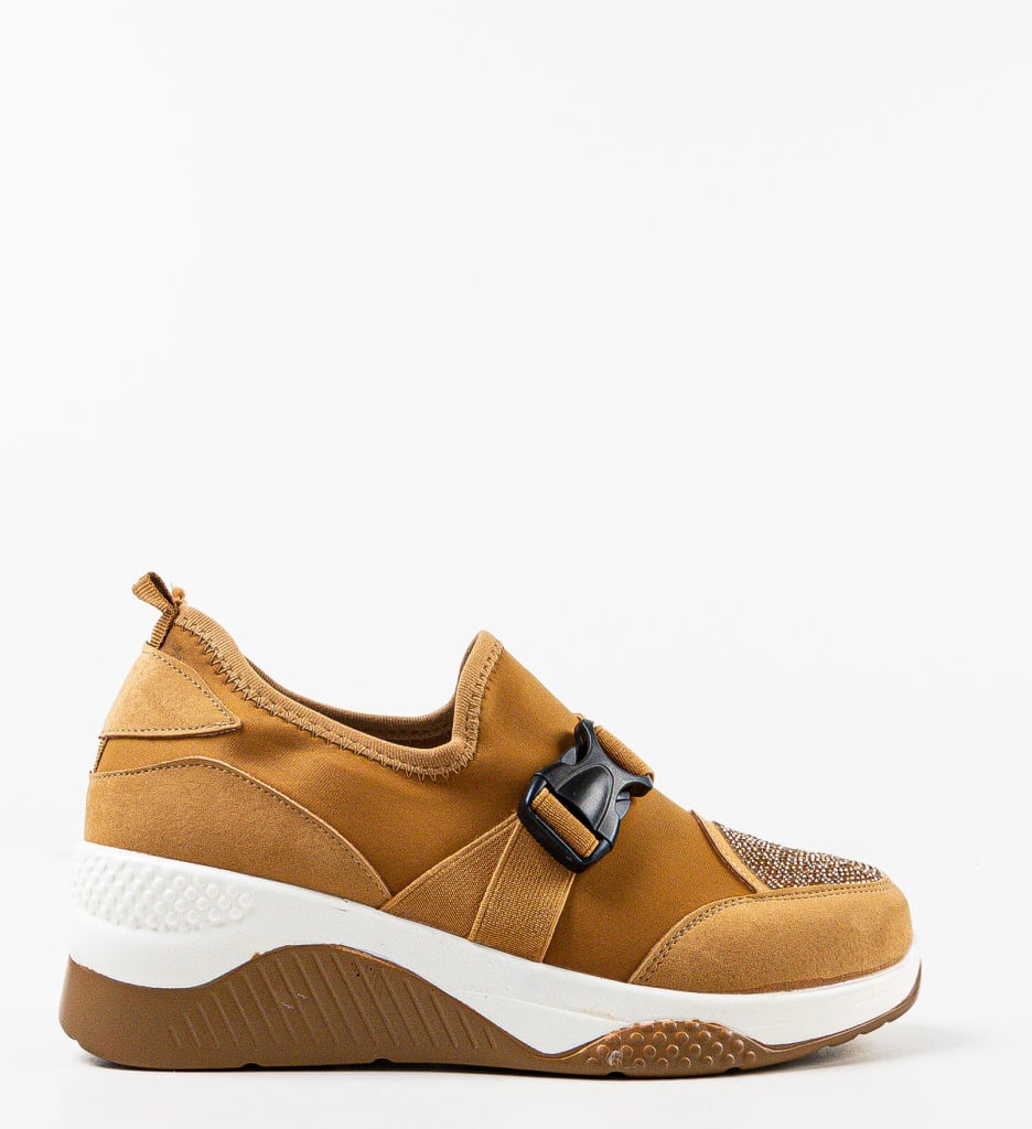 Sneakers dama Tensive Khaki - 2 | YEO