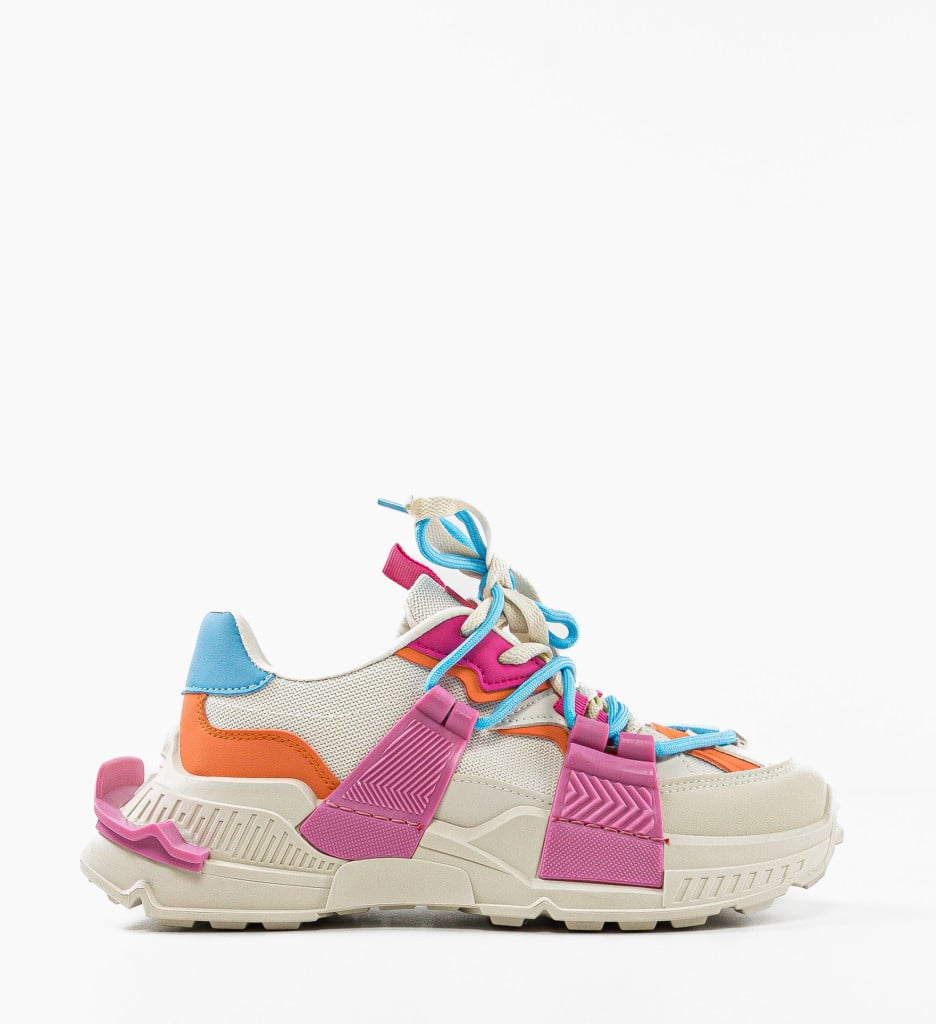 Sneakers dama Tucker Fuchsia - 4 | YEO