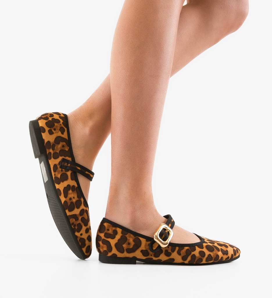 Balerini dama Bernard Animal Print