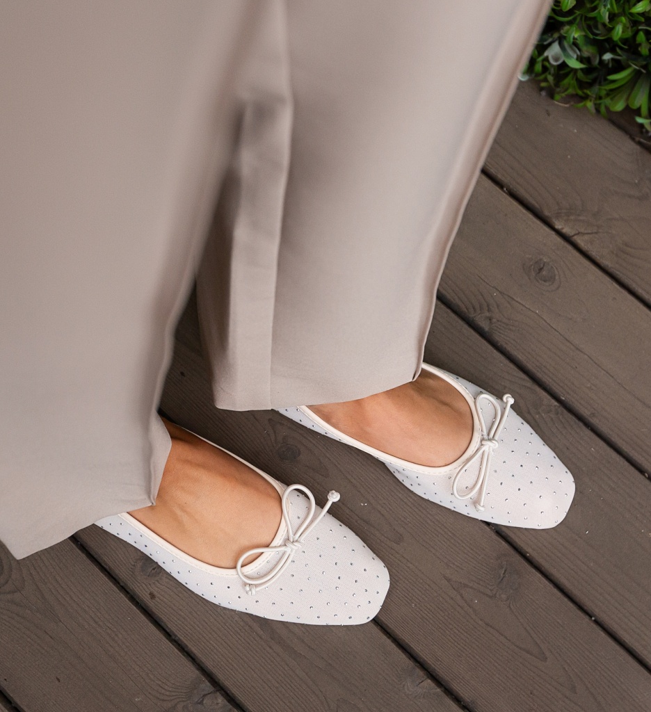 Balerini dama Brides Bej - 5 | YEO