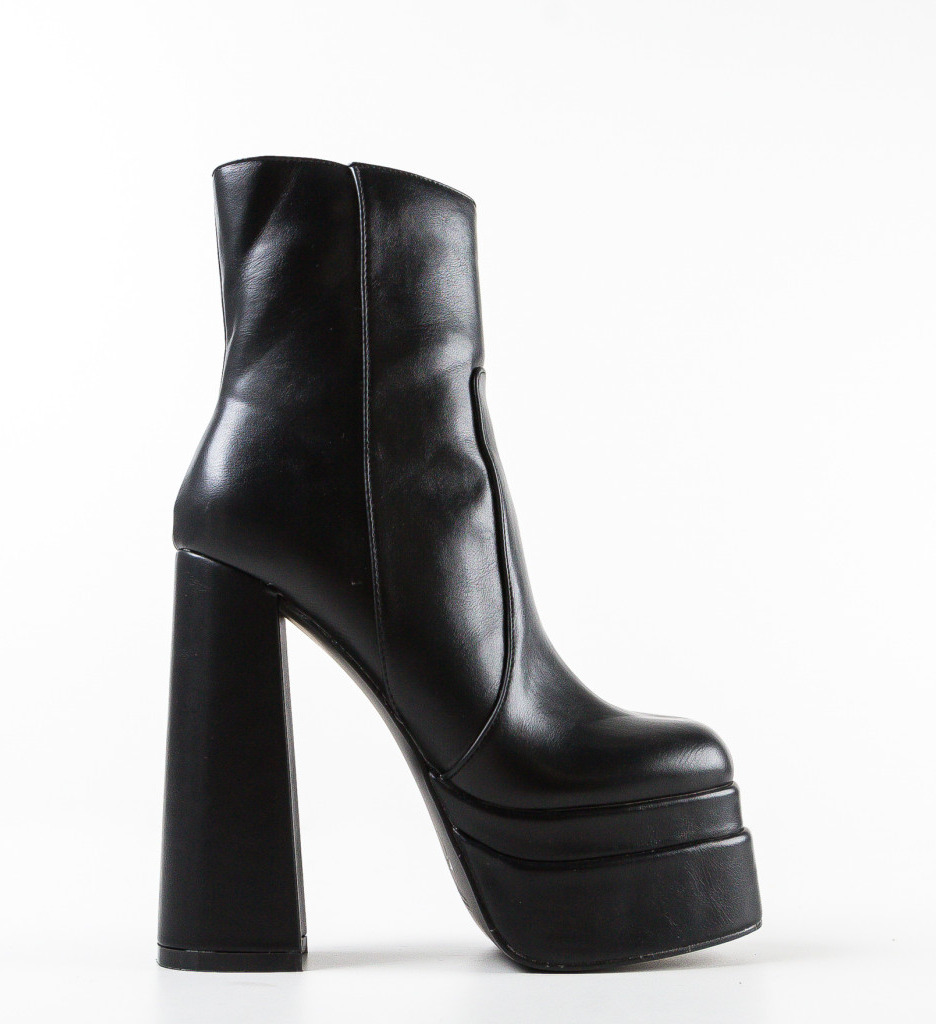 Botine dama Aimond Negre - 3 | YEO