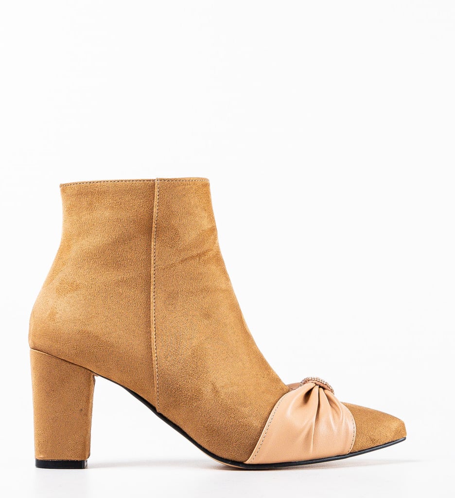 Botine dama Balizia Camel - 3 | YEO