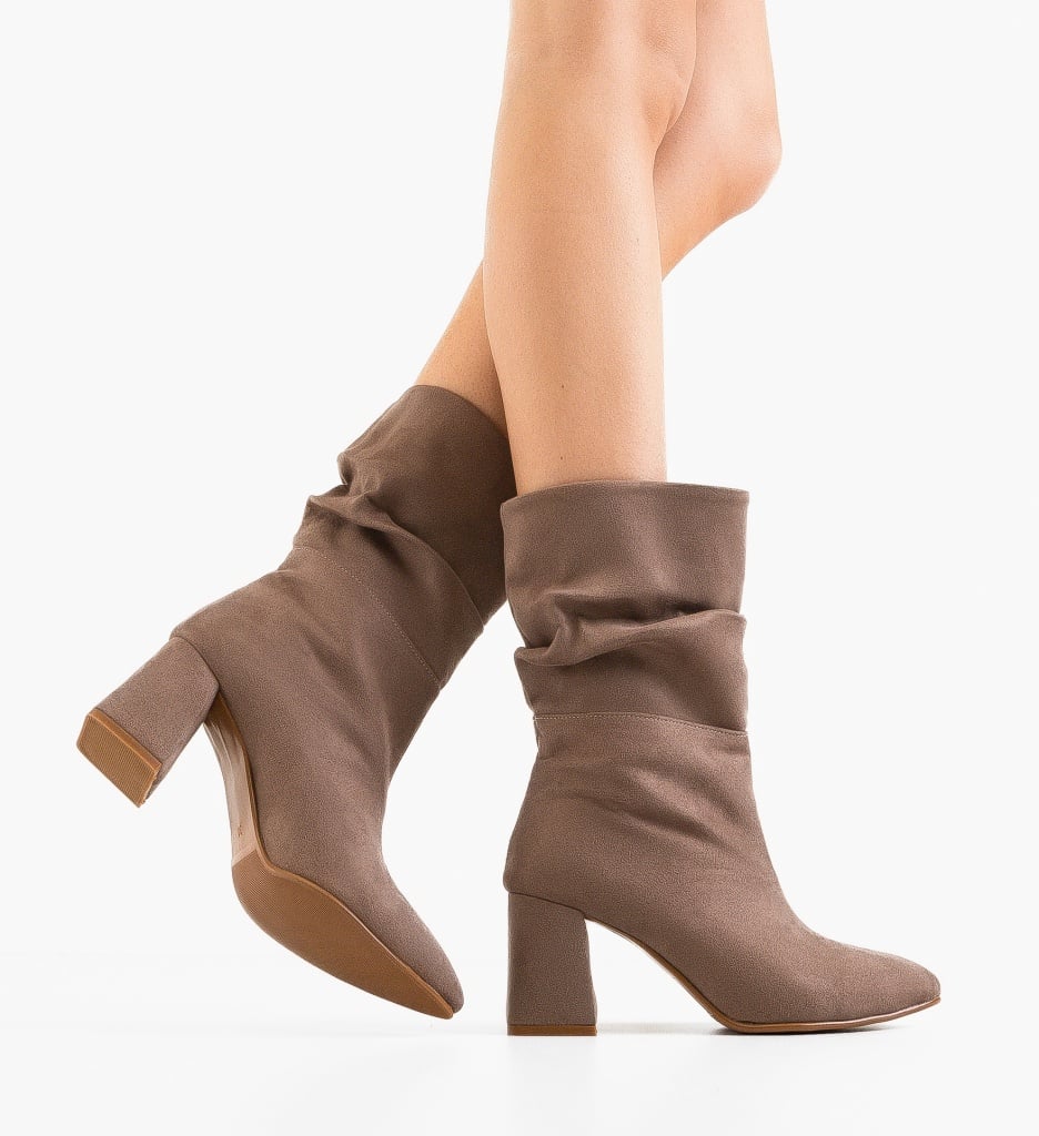 Botine dama Chalet Khaki - 2 | YEO