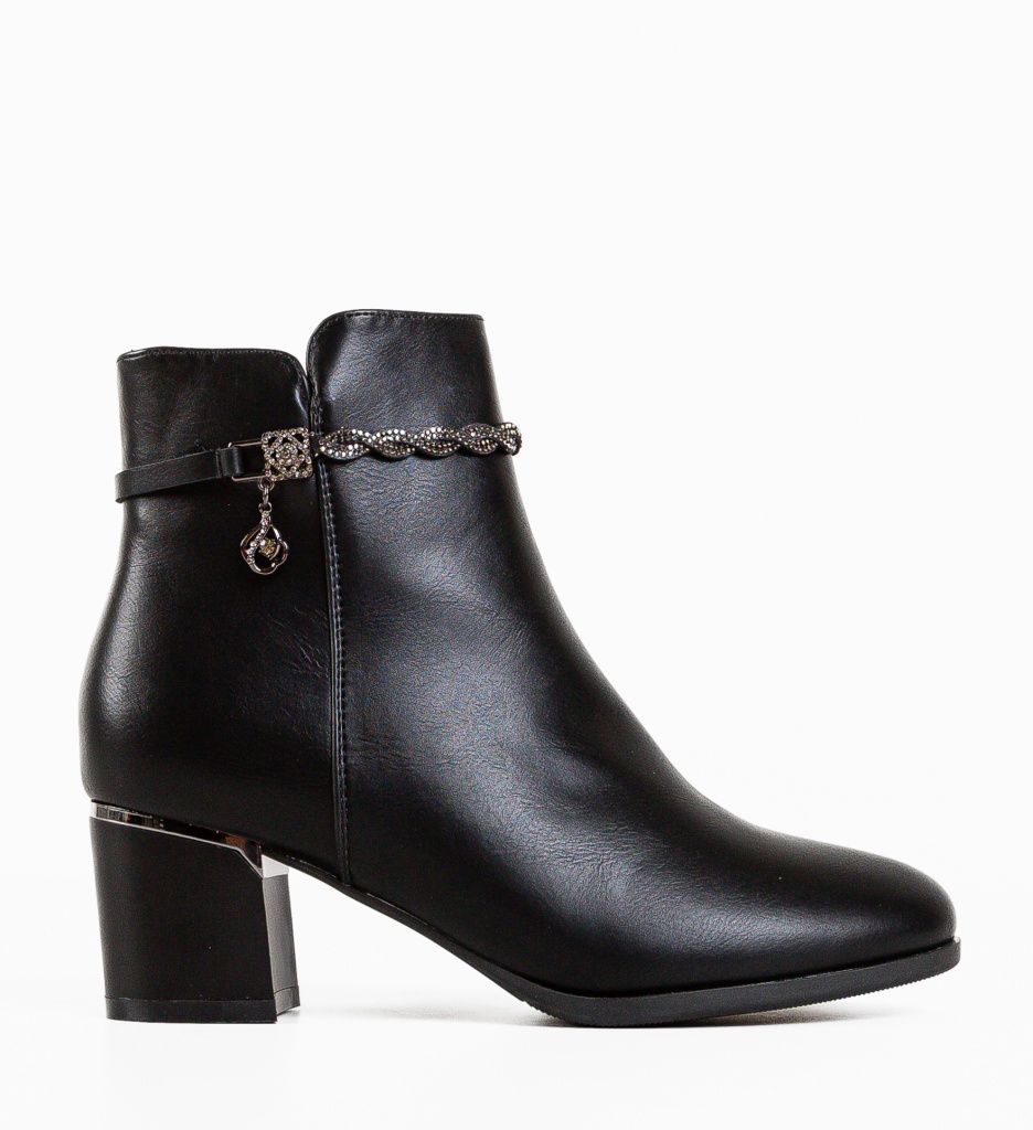 Botine dama Damja Negre - 4 | YEO