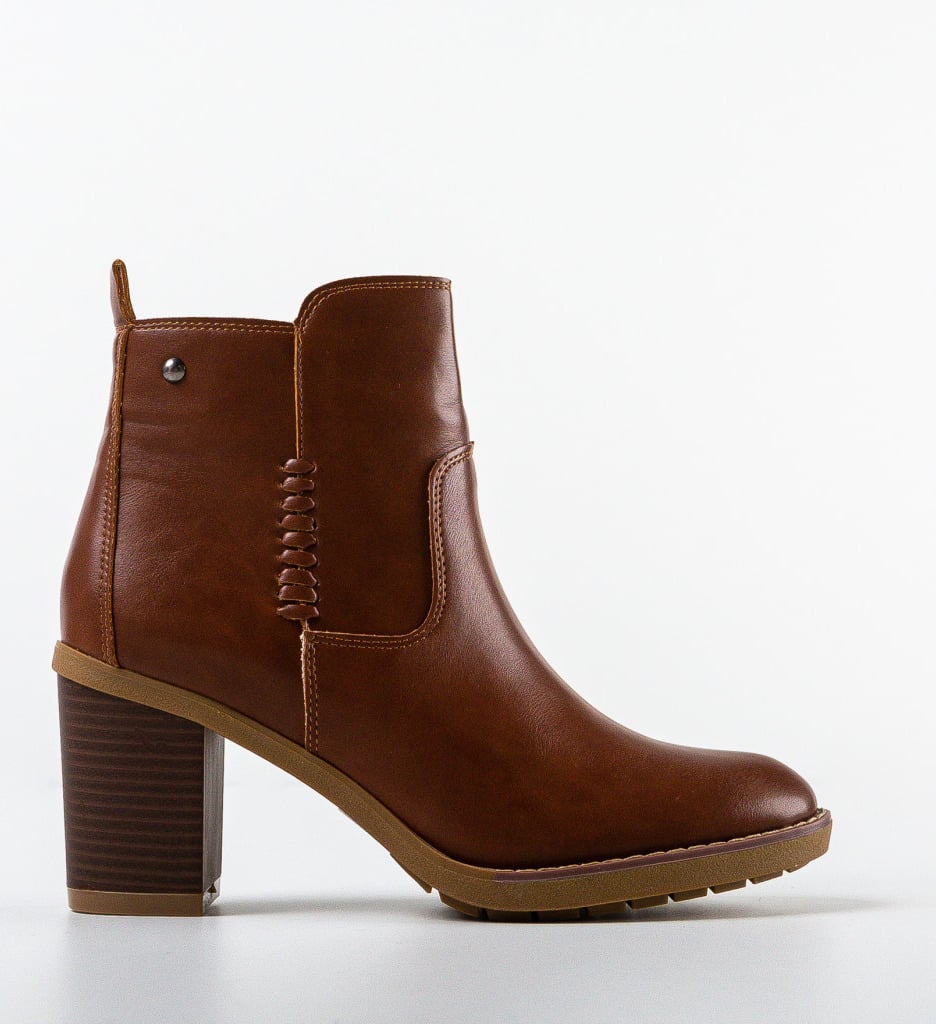 Botine dama Dogan Camel - 3 | YEO