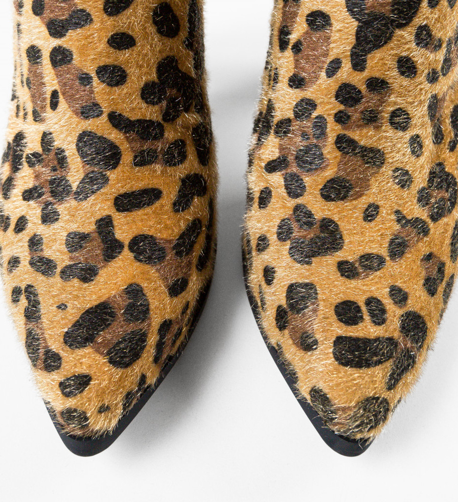 Poze Botine dama Famusa Print depurtat.ro 