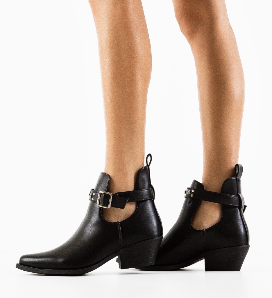 Botine dama Gianna Negre - 2 | YEO